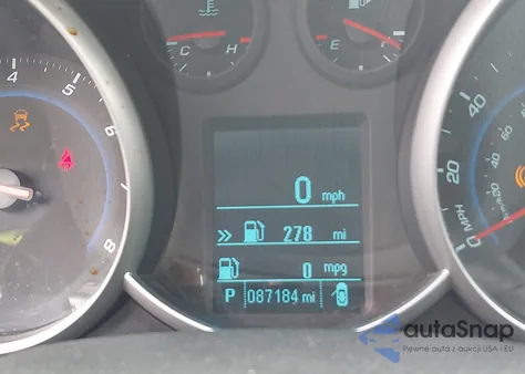 2012 Chevrolet Cruze 1Lt from USA, damaged, VIN 1G1PF5SC9C7156950